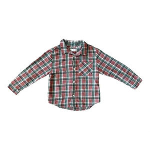 Zara | Boys Plaid Flannel (3-4 yrs) 🏔️